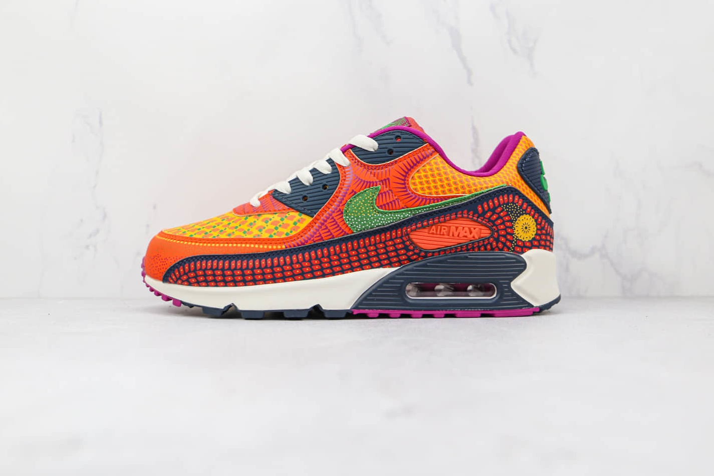 Nike Air Max 90 'Día de Muertos' DC5154-458: Limited Edition Design for Day of the Dead Celebration