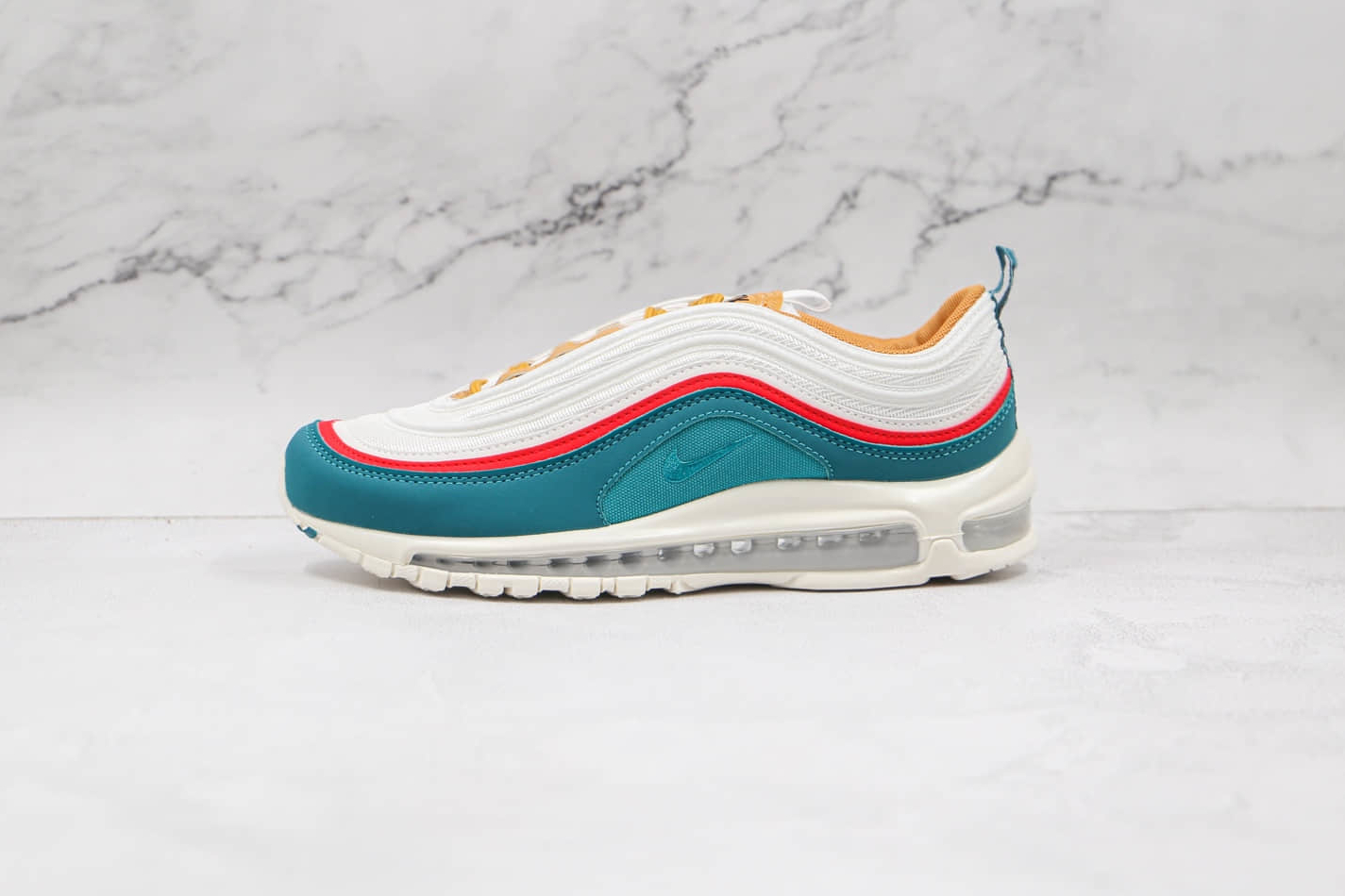Nike Air Max 97 OG Cream White Green Red DC3494-995 - Stylish and Comfortable Footwear