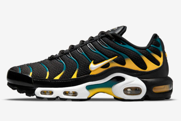 Nike Air Max Plus Black Yellow Teal DH4776-001 | Stylish and Versatile Sneakers for Men | Limited Stock Available