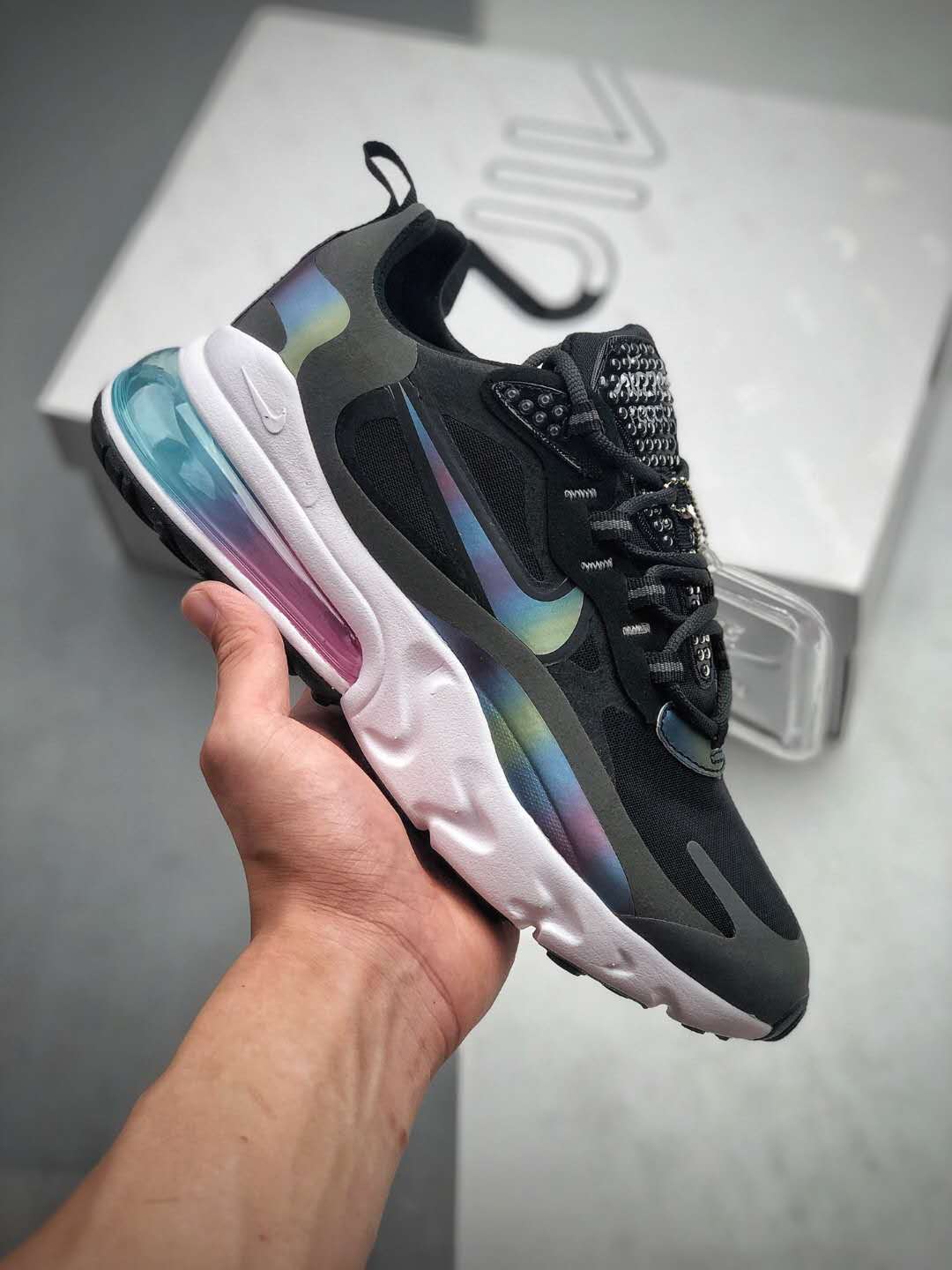 Nike Air Max 270 React 'Bubble Pack' CT5064-001 - Stylish and Innovative Footwear for Ultimate Comfort