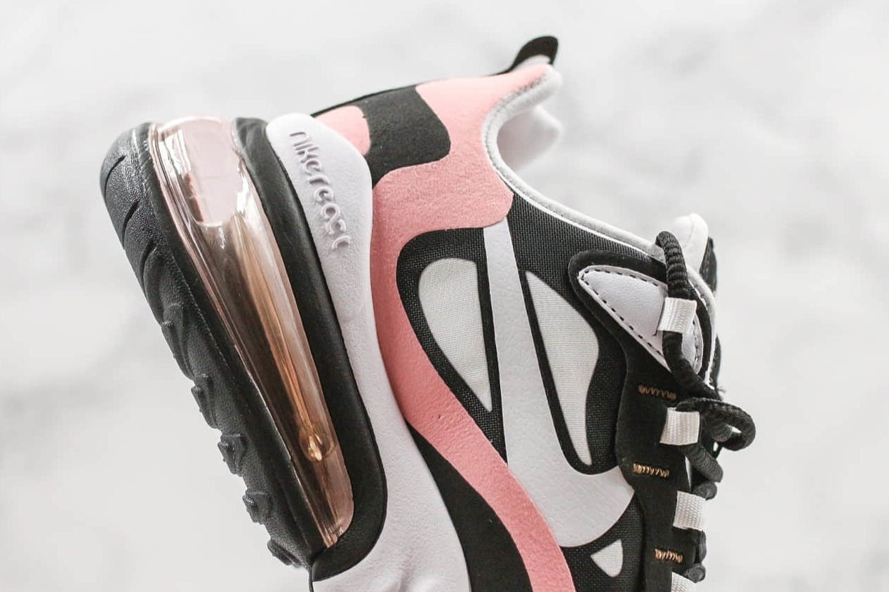 Nike Air Max 270 React 'Coral Black' AT6174-005 - Stylish and Comfortable Athletic Shoes
