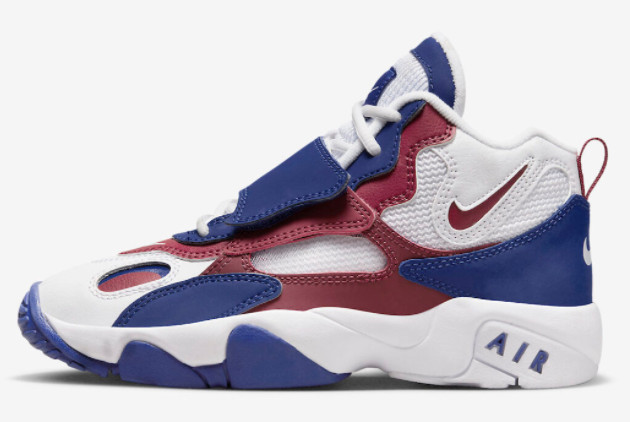 Nike Air Max Speed Turf White/Blue-Maroon DZ4449-100 - Premium Sneakers for Unmatched Style and Performance