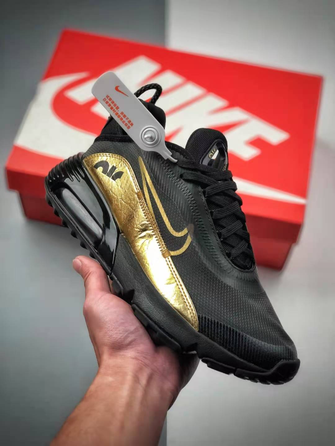 Nike Air Max 2090 'Black Metallic Gold' DC2191-001 - Latest Release at Best Price