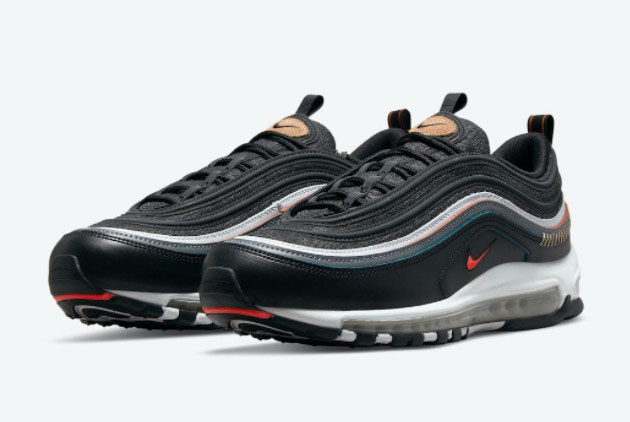 Nike Air Max 97 'Alter & Reveal' Black/Blue DO6109-001 - Limited Edition Stylish Sneakers