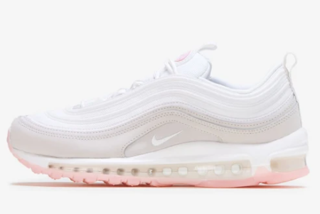 Wmns Nike Air Max 97 White Beige Pink CT1904-100 | Limited Stock!