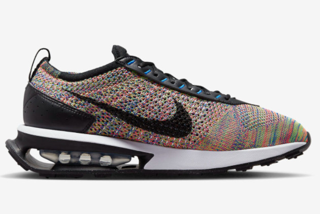 Nike Air Max Flyknit Racer 'Multi-Color 2.0' Sneakers - Multi-Color/Black-Racer Blue | FD2765-900