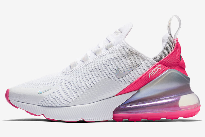 WMNS Nike Air Max 270 White Pink Grey - CI1963-191 | Stylish and Comfortable Sneakers