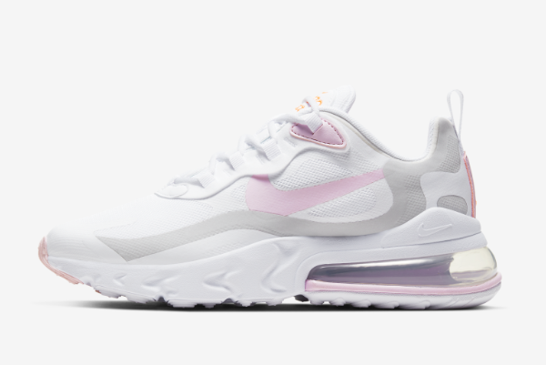 Nike Wmns Air Max 270 React White/Vast Grey/Pink CZ0372-101 - Stylish and Comfy Women's Sneakers