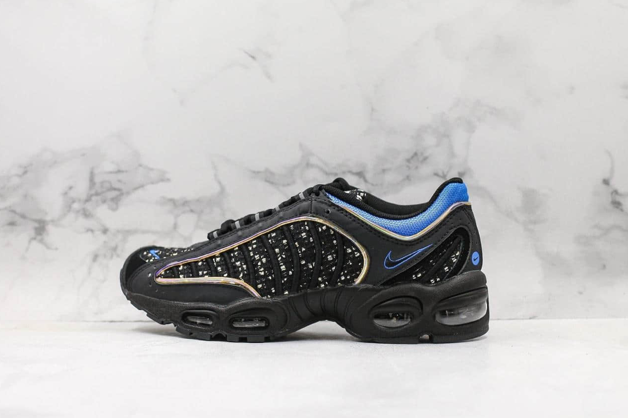 Nike Air Max 4 Tailwind x Supreme - Black/Cobalt AT3854-001 | Limited Edition Sneakers