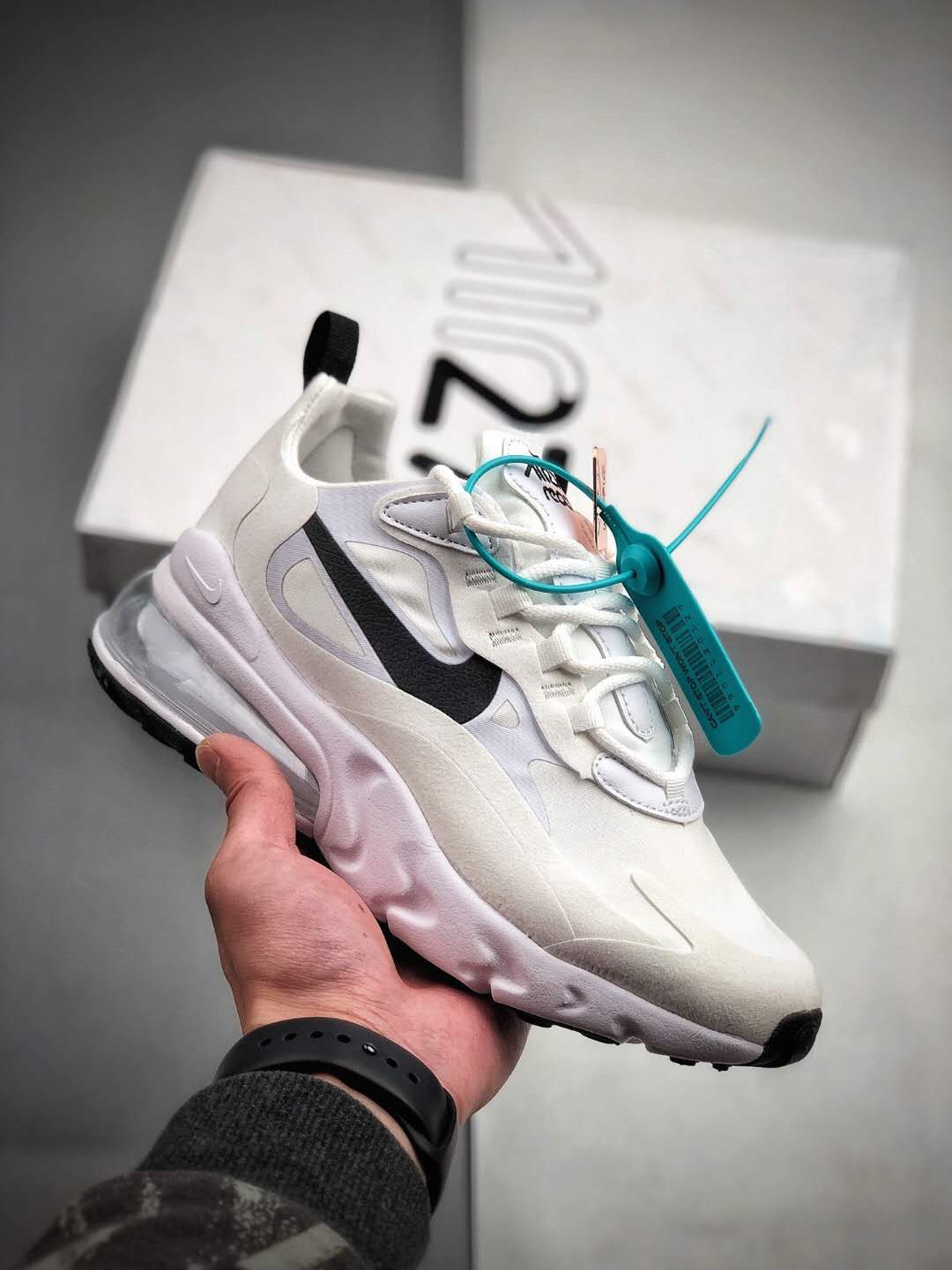 Nike Air Max 270 React 'White' CI3899-101 - Lightweight and Stylish Footwear for All-Day Comfort