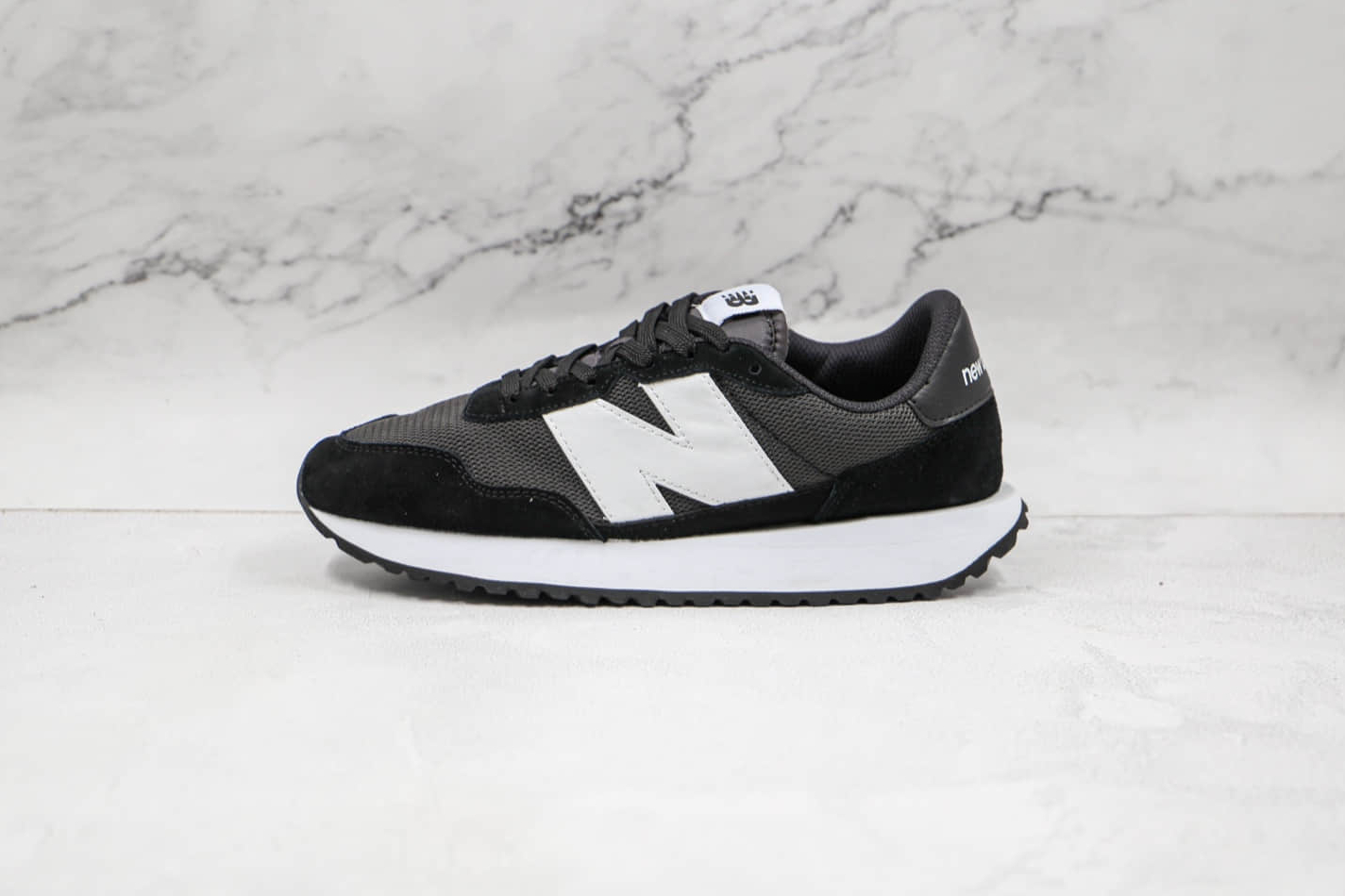 New Balance 237 Shoes Black Grey MS237CC - Sleek and Stylish Sneakers
