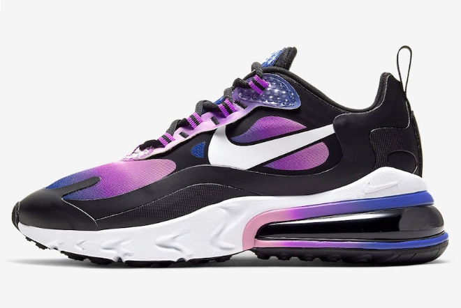 WMNS Air Max 270 React SE: Hyper Blue/White-Magic Flamingo - Stylish and Comfortable Sneakers for Women