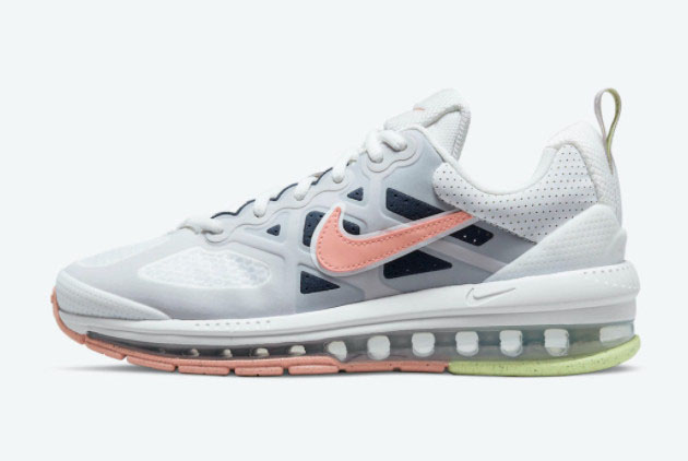 Nike Air Max Genome WMNS White/Grey-Pink-Green DC4057-100 | Stylish & Comfortable Sneakers for Women