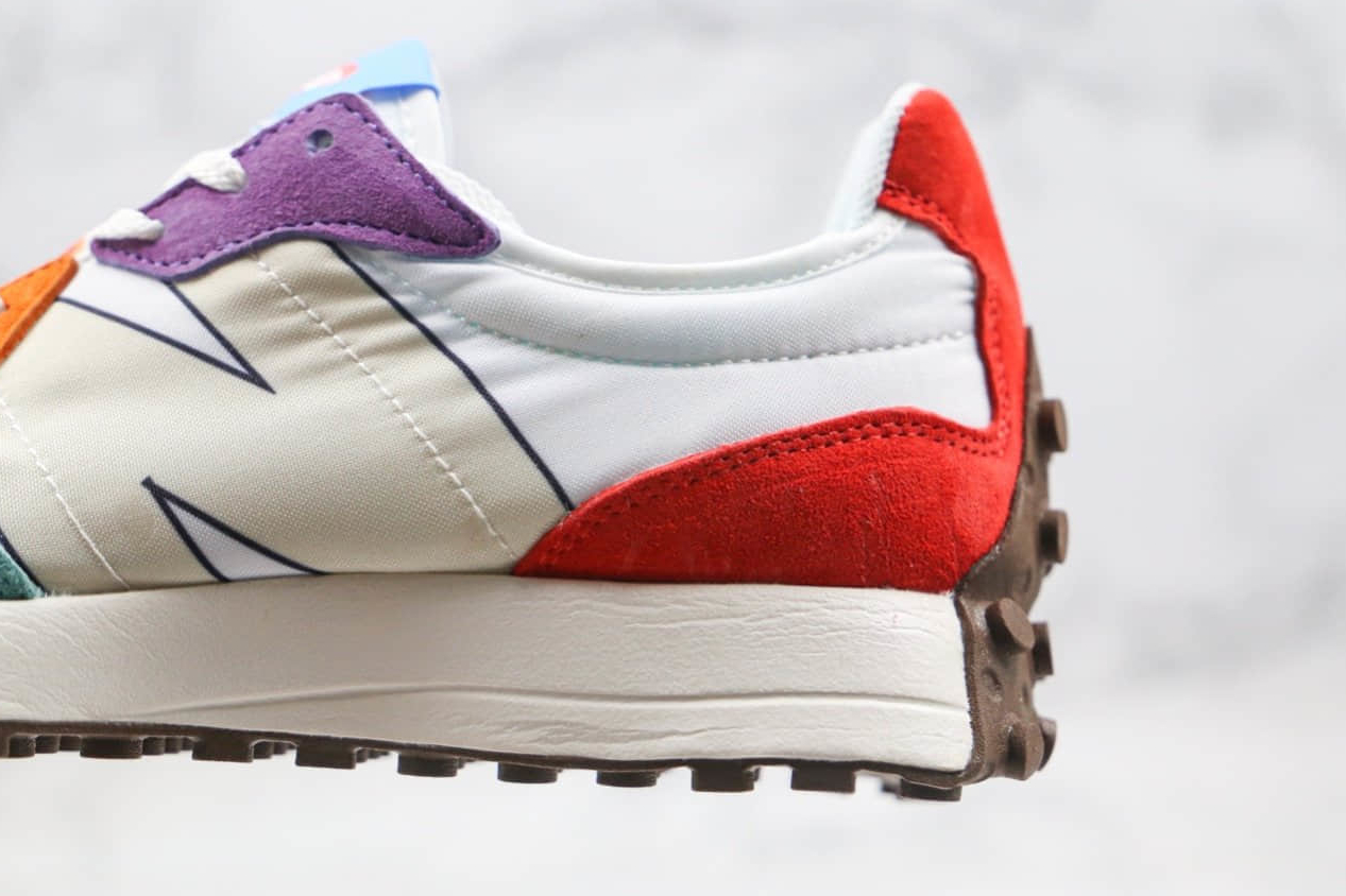 New Balance 327 Pride Collection White Multi-Color Shoes