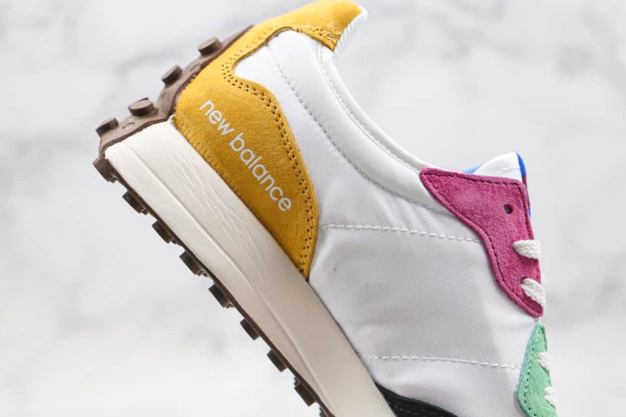 New Balance 327 Pride Collection White Multi-Color Shoes