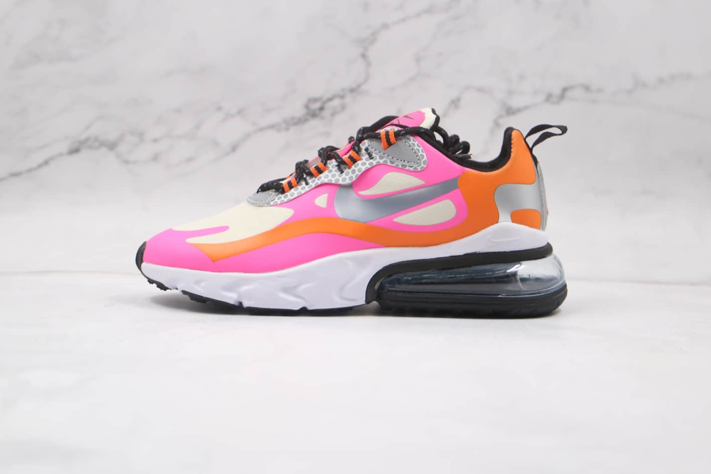 Nike Air Max 270 React Pink Orange CT1834-100 - Stylish and Vibrant Women's Sneakers