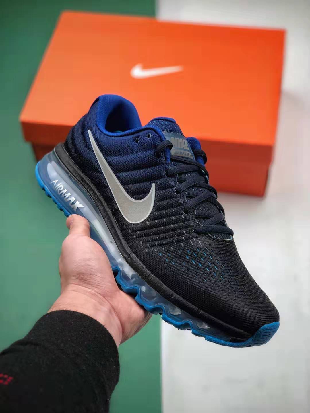Nike Air Max 2017 'Dark Obsidian' 849559-400 - Limited Edition Sneakers at Great Prices