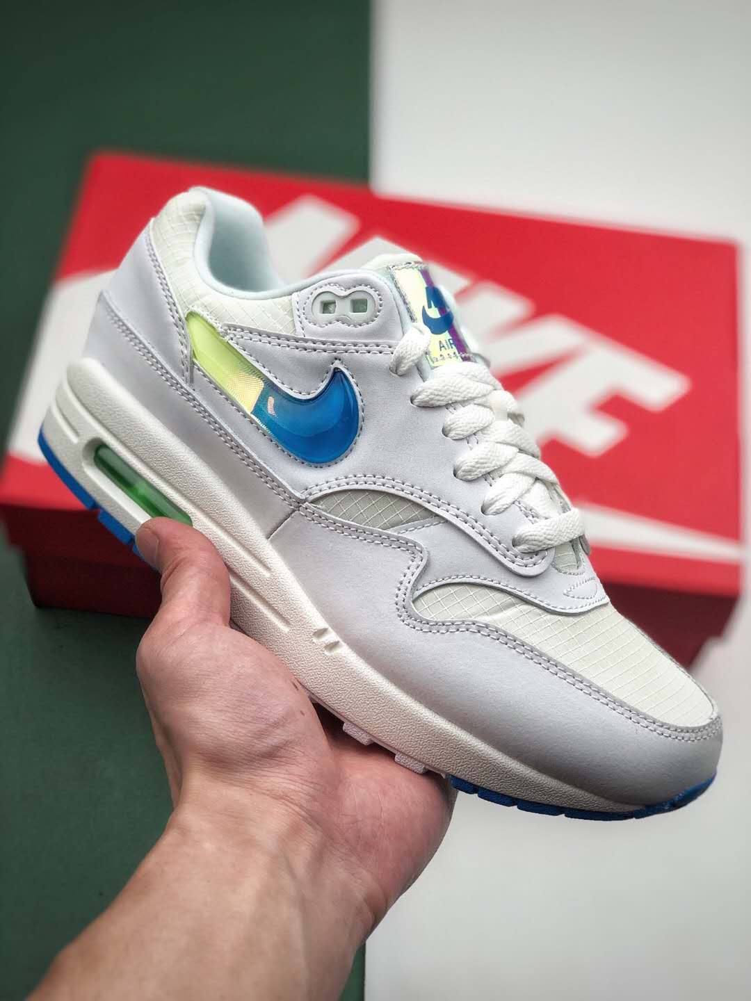 Nike Air Max 1 SE 'Jewel Swoosh' AO1021-101 - Shop now for iconic style