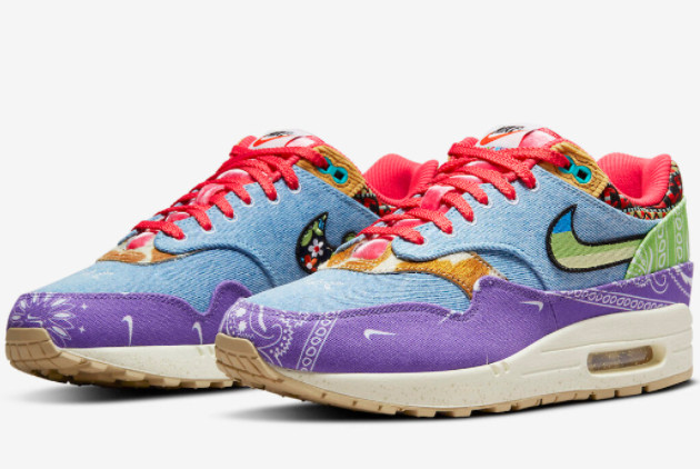 Concepts x Nike Air Max 1 'Far Out' Wild Violet/Multi-Color-Sail - Latest Release DN1803-500