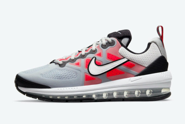 Nike Air Max Genome 'Infrared' Grey/Infrared-White Trainers - DC9410-001