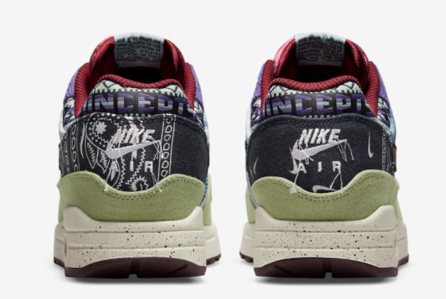 Concepts x Nike Air Max 1 SP Multi Color DN1803-300 - Limited Edition Collaboration Sneakers
