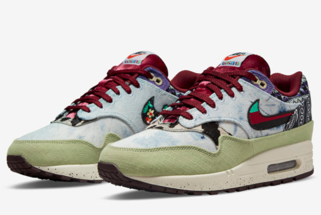 Concepts x Nike Air Max 1 SP Multi Color DN1803-300 - Limited Edition Collaboration Sneakers