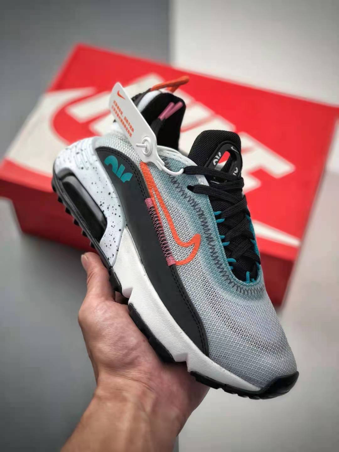Nike Air Max 2090 'White Turf Orange Speckled' CZ1708-100 - Stylish and Vibrant Footwear from Nike