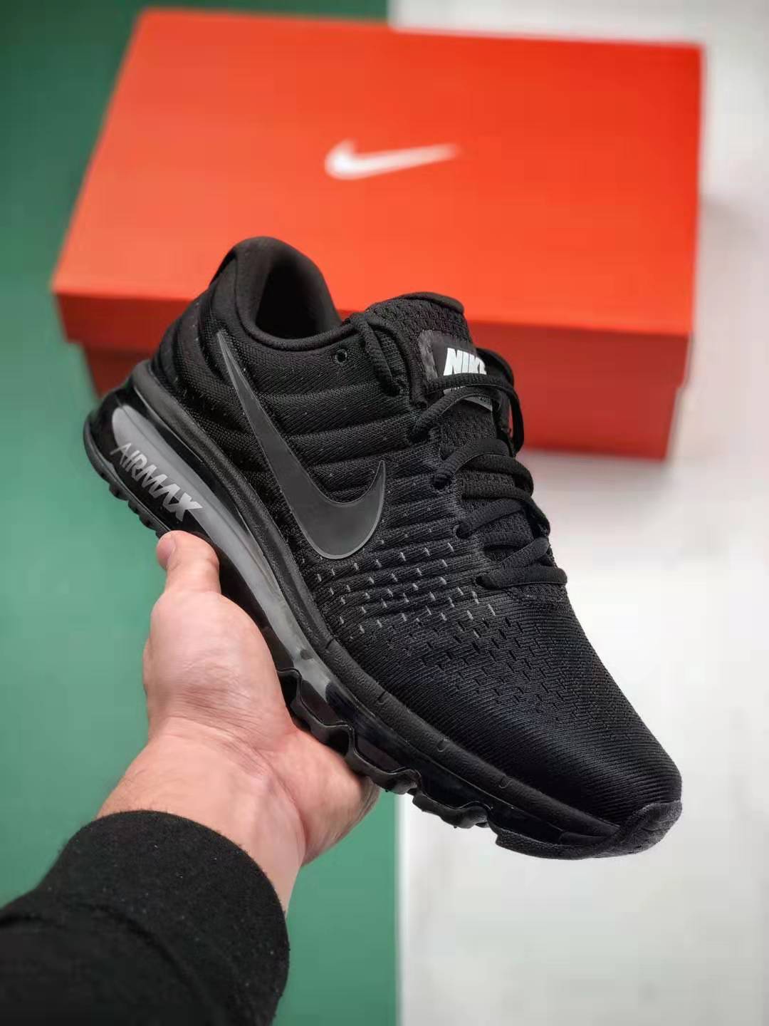 Nike Air Max 2017 Triple Black 849559-004 - Shop Now for Premium Style
