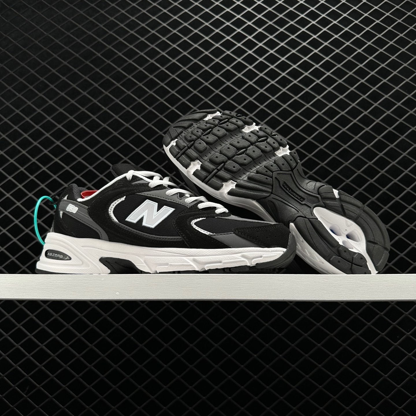 New Balance 530 Classic Black Grey MR530CC - Sleek & Timeless Sneakers