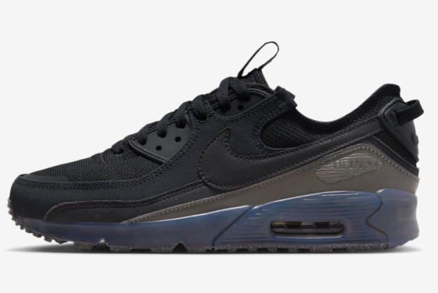 Nike Air Max 90 Terrascape Black/Dark Grey DQ3987-002 - Stylish and Comfortable Footwear for Men