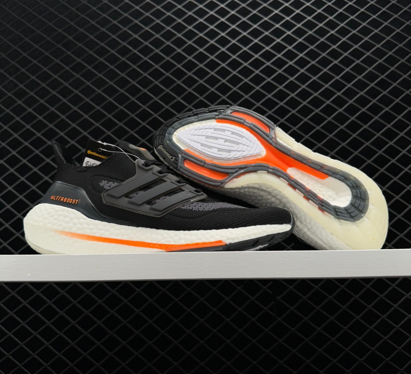 Adidas UltraBoost 21 'Black Screaming Orange' FY0389 - High-Performance Athletic Shoes