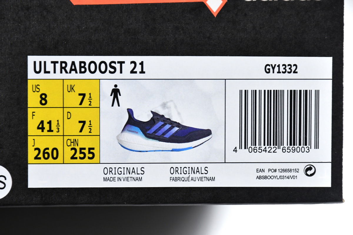 Adidas UltraBoost 21 'Teaser' GY1332 - Shop Now for Enhanced Performance!