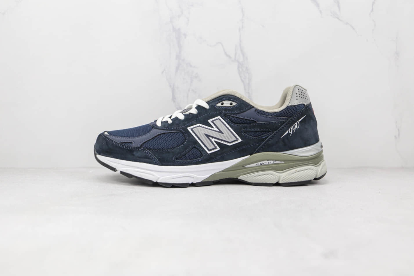 New Balance 990v3 Made In USA 'Navy' - Premium Quality Athletic Footwear
