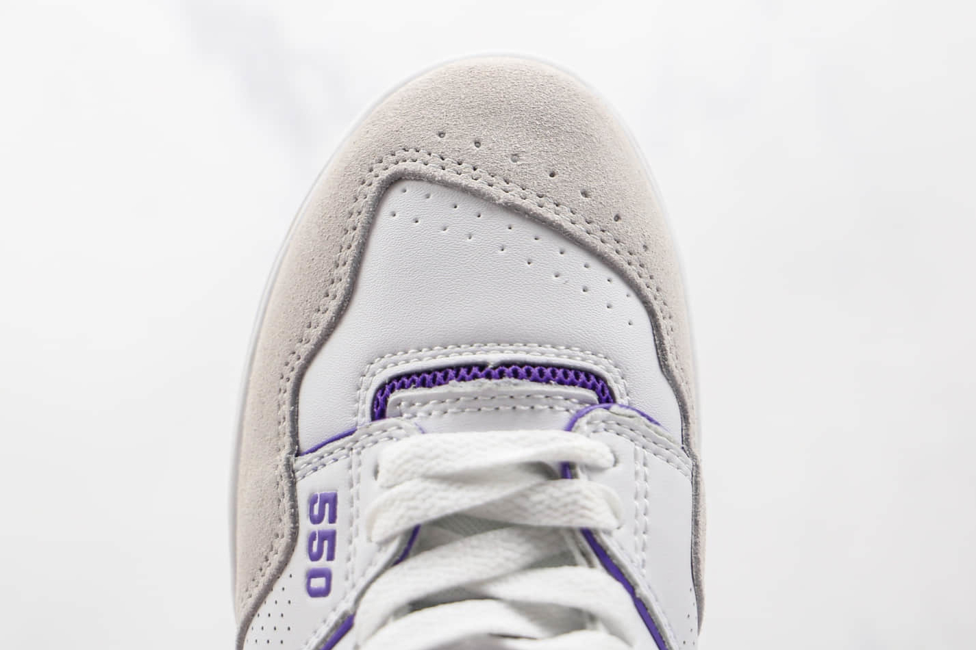 New Balance 550 'White Purple' | Stylish and Affordable Footwear