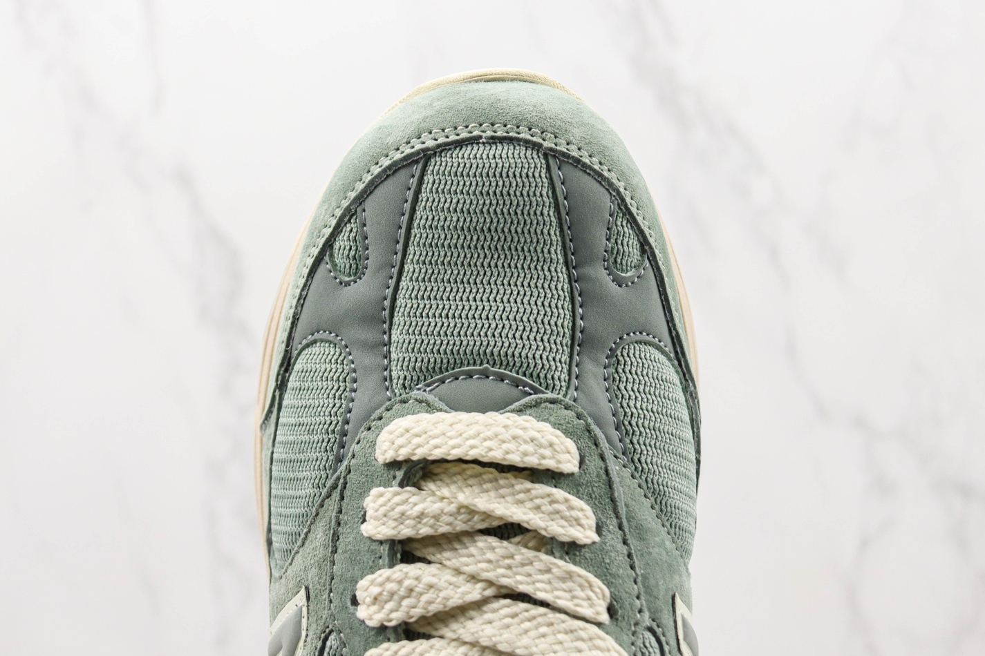 New Balance 993 Made in USA x Kith 'Pistachio' MR993KH1 - Premium Quality Athletic Sneaker