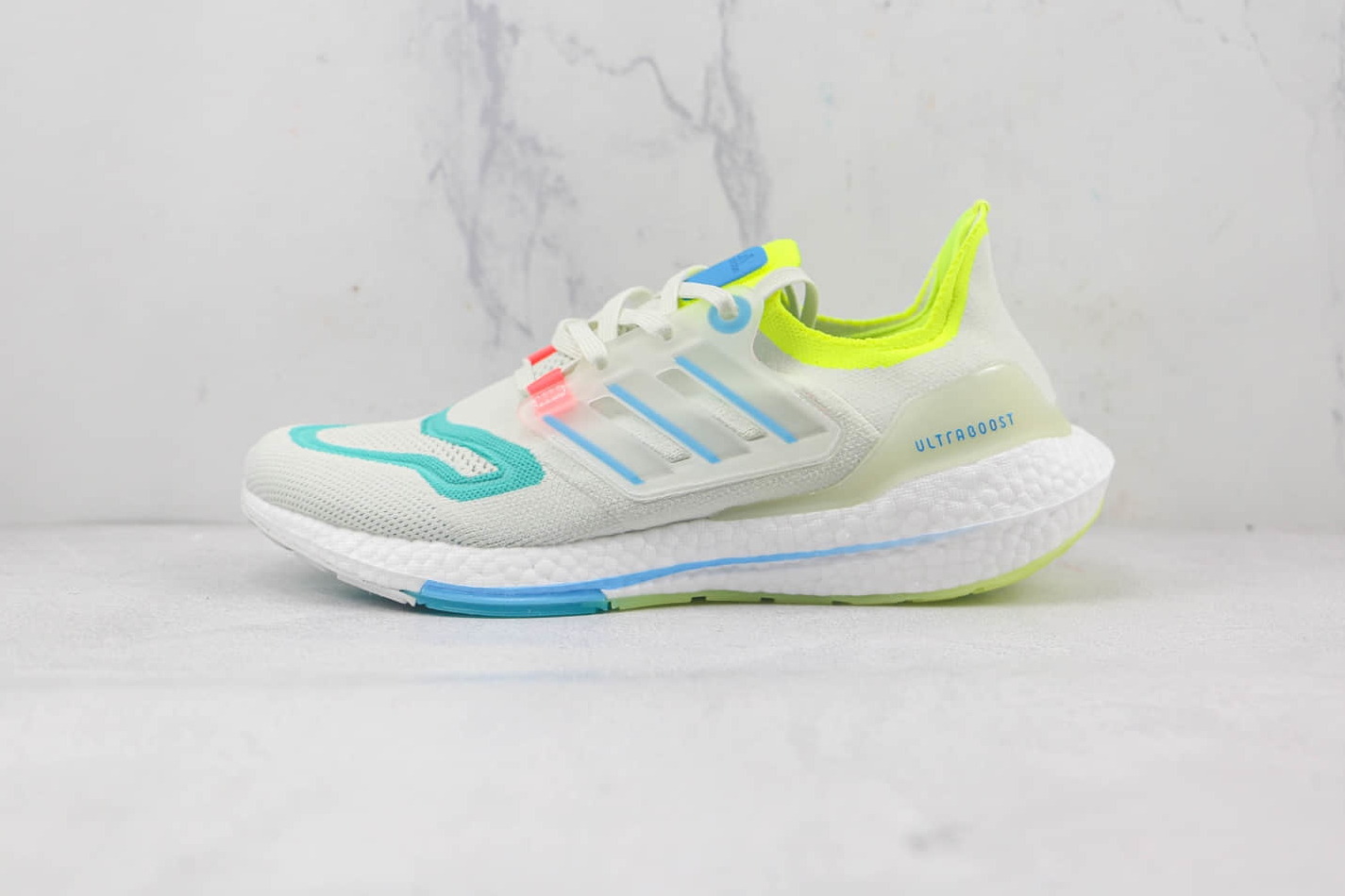 Adidas UltraBoost 22 White Sky Rush Mint GY8674 - Shop Now!