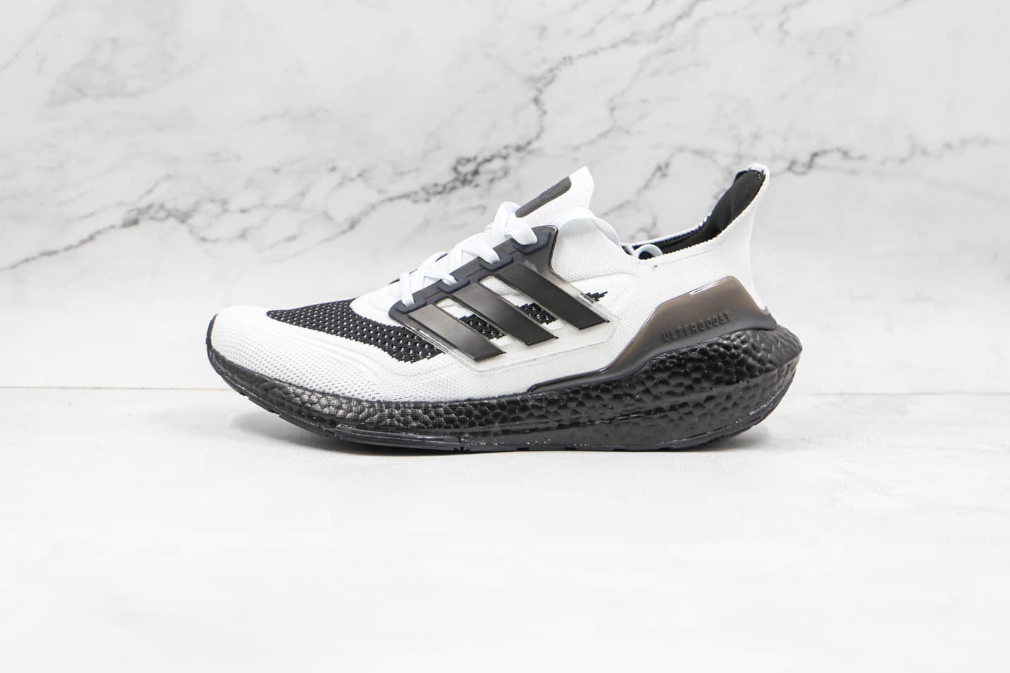 Adidas UltraBoost 21 'Oreo' White Black S23708 - Premium Footwear for Ultimate Performance