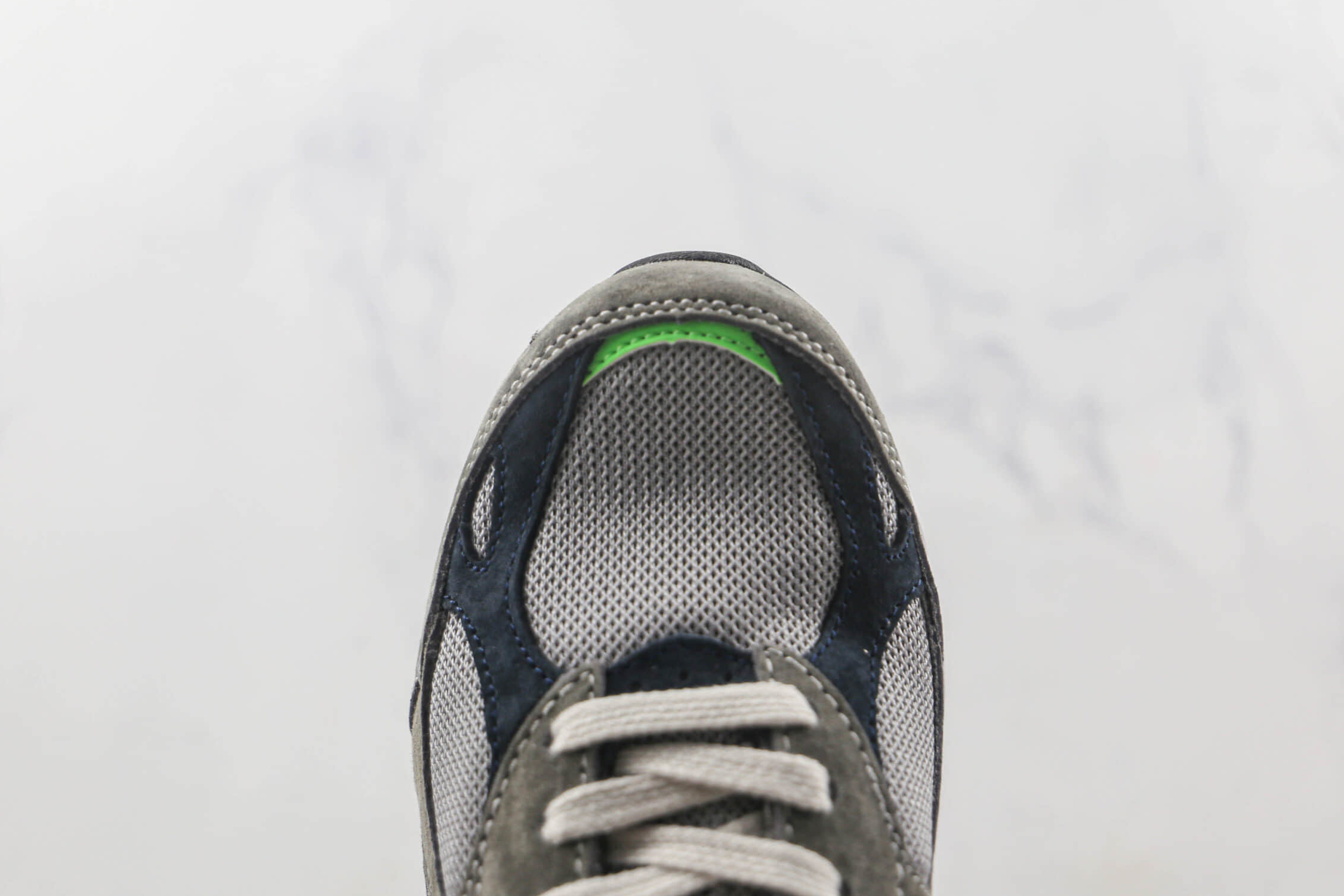 New Balance 990V3 US9D - Black Grey White Stylish Sneakers