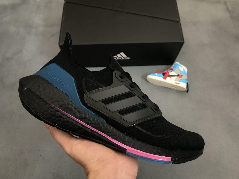 Adidas UltraBoost 21 'Black Active Teal' FZ1921 - Sleek and Stylish Footwear