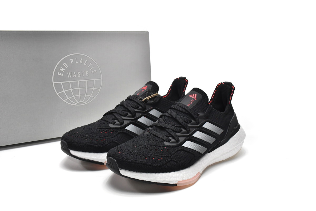 Adidas UltraBoost 22 Heat.RDY Black Clear Orange H01174 - Performance and Style | Free Shipping | Limited Stock