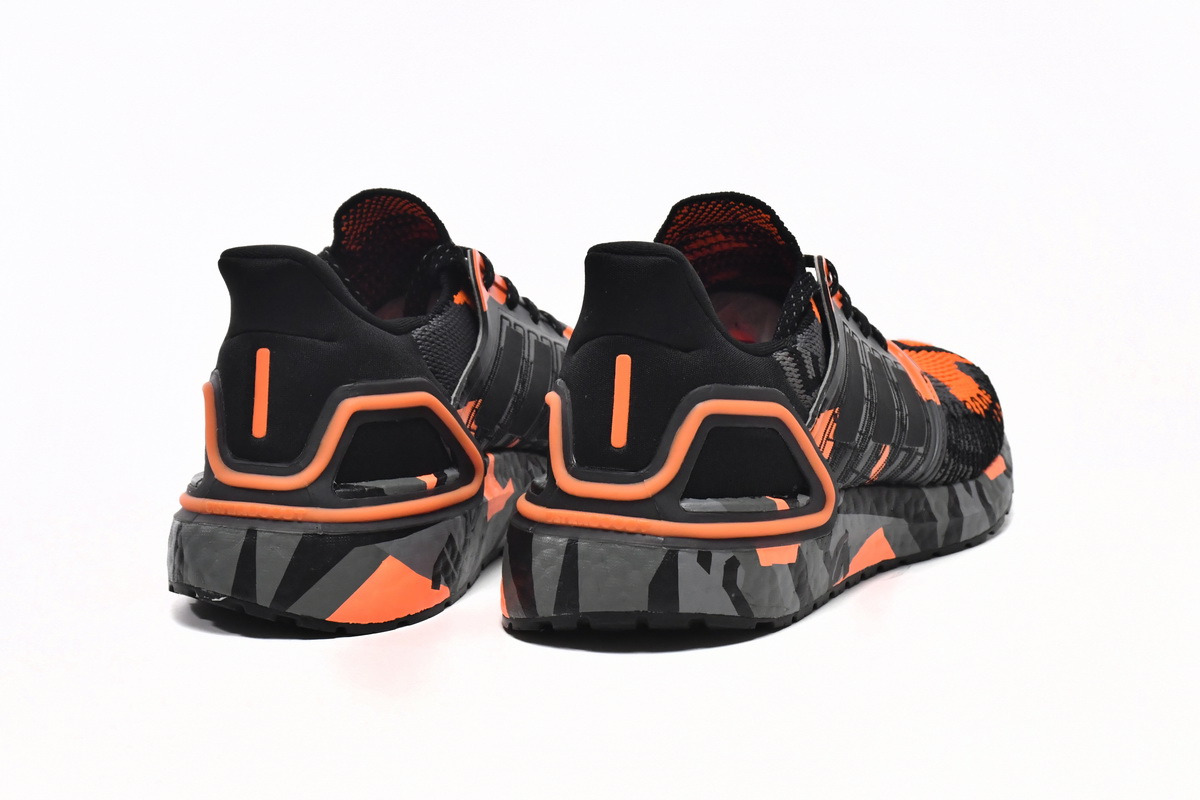 Adidas UltraBoost 20 Geometric Pack - Black Signal Orange | Shop Now!