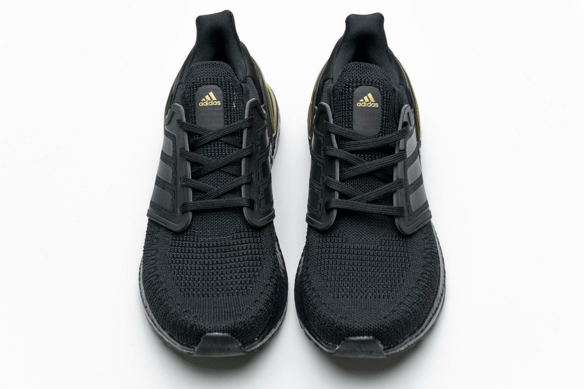 Adidas Ultraboost 20 Black & Gold Metallic - EG0754 | Limited Edition