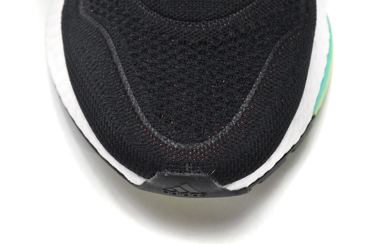 Adidas Ultra Boost 22 Black Sky Rush Turbo GY8681 - Elite Performance Footwear