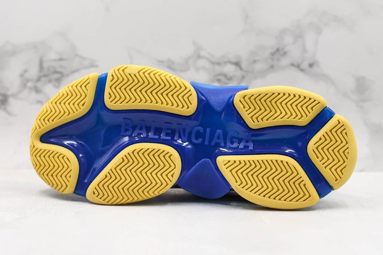 Balenciaga Triple S Blue Red Multicolor: Trendy Sneakers for Any Occasion