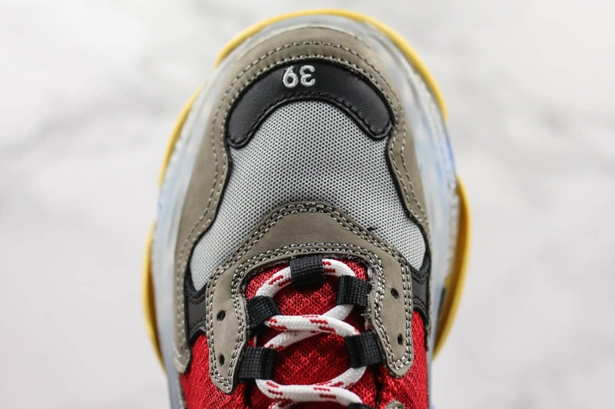Balenciaga Triple S Blue Red Multicolor: Trendy Sneakers for Any Occasion