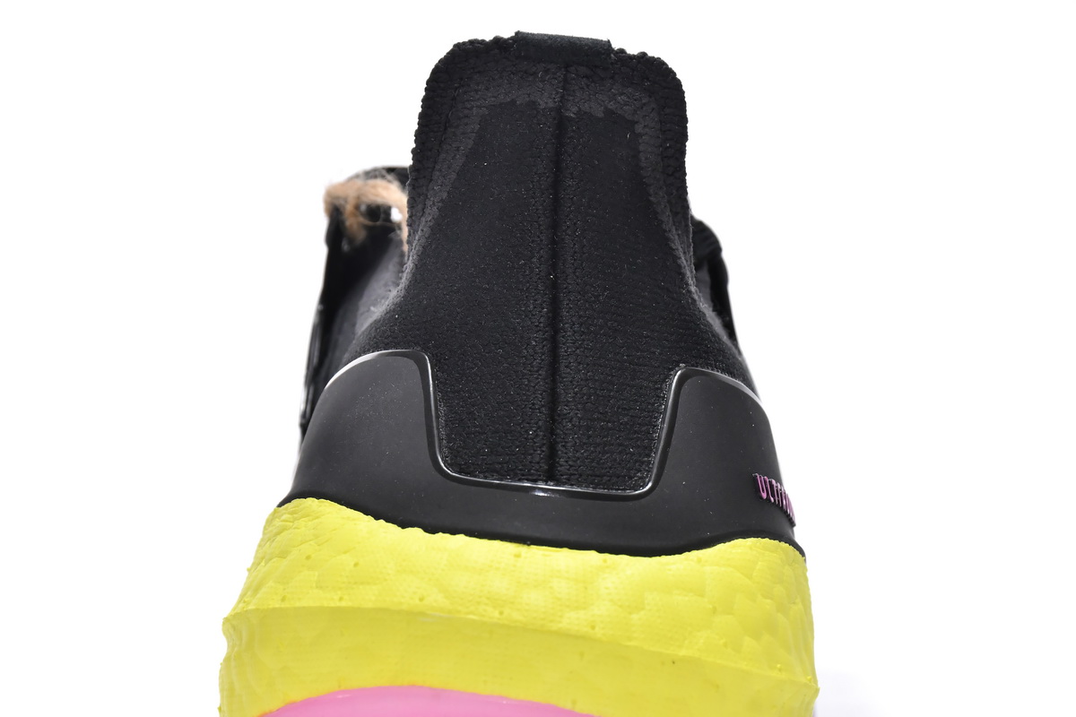 Adidas Ultra Boost 2022 Black Gradient Yellow GV8829 - Premium Performance with Stylish Colorway