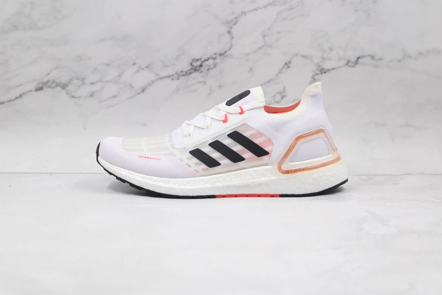 Adidas UltraBoost Summer.Rdy 'White Signal Pink' FW9771 - Lightweight Breathable Sneakers for a Stylish Summer Look