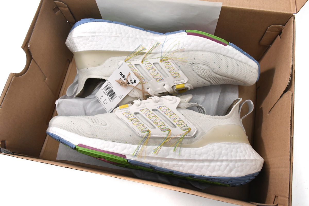 Adidas UltraBoost 22 Sus White Light Yellow Shoes - HQ3731