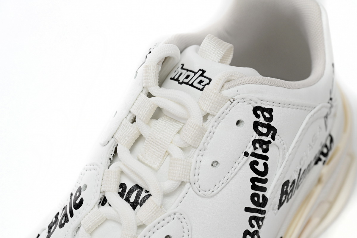 Balenciaga Wmns Triple S 'Logotype - White' 524039 W2FAB 9010 - Shop now for stylish sneakers!