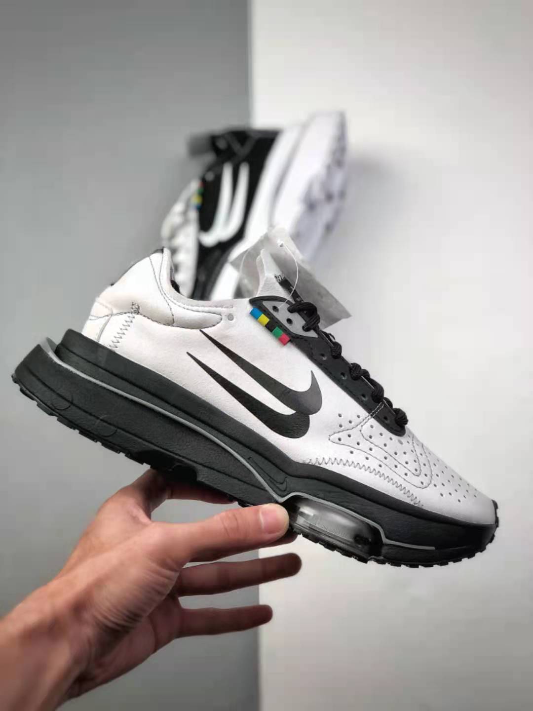 Nike Air Zoom Type N.354 Black White Particle Grey Sneakers DB2622-001 - Stylish and Comfortable Footwear with Innovative Design